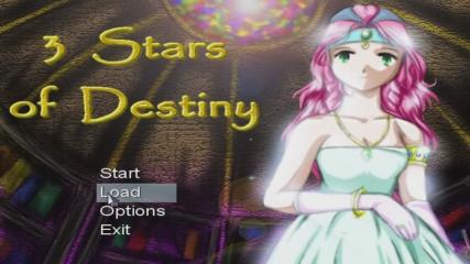 3 Stars of Destiny Title Screen